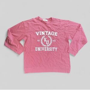 Vintage Havana-Vintage University Crewneck-Large-brand new-red
